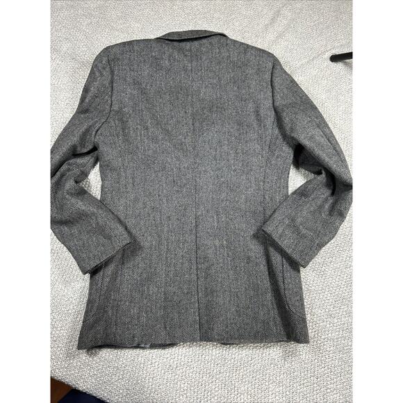 Bullock & Jones Vintage Men's Sport Coat Blue Plaid Wool - Picture 12 of 12